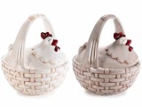 Cumpara ieftin Set 2 cosuri decorative Gaina 15.5x17x18 cm