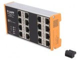 Switch Ethernet Administrabil 16 Porturi RJ45 18-30VDC