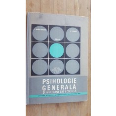 Psihologie generala si notiuni de logica- P.Popescu-Neveanu