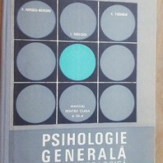 Psihologie generala si notiuni de logica- P.Popescu-Neveanu