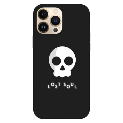 Husa compatibila cu Apple iPhone 12 Mini model Lost soul, Silicon, TPU, Viceversa foto
