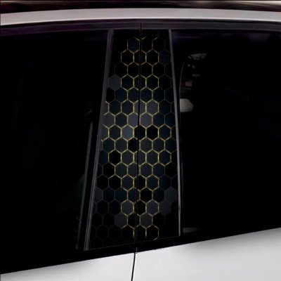 Set 2 stickere decorative pentru stalpii usilor, print autoadeziv de inalta rezolutie, dimensine 2 buc x 50 x 22 cm , cod: AVX-SSU-04 foto