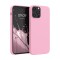 Husa Kwmobile pentru Apple iPhone 12 Pro Max, Silicon, Roz, 52644.110