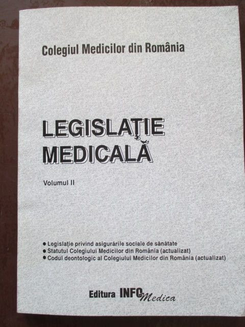 Legislatie medicala vol.II