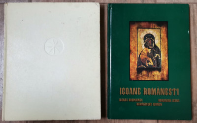 2 albume Arta populara Icoane vechi Icoane pe sticla Rum&amp;auml;nische Hinterglasikonen foto