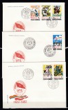 ROMANIA 1982 LP 1051 - 60 DE ANI DE LA CREAREAREA U.T.C. SERIE FDC, Stampilat