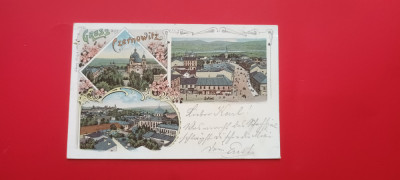 Litho Cernauti Czernowitz Bukowina Bucovina Litografie foto