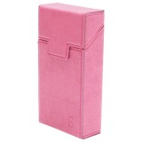 Husa roz din piele pentru pachet de tigari P25 Breckner Germany
