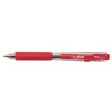 Pix cu mecanism, Pentel, BK-437, 0. 7 mm, plastic, rosu
