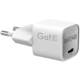 Incarcator Retea RavPower RP-PC1056, 30W, 3A, 1 x USB-C, Alb