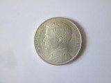 Rar! Italia jeton argint din 1985 zborul omului in spatiu,astronautul sovietic Pavel Popovici,diametrul=21 mm,greutate=5 grame