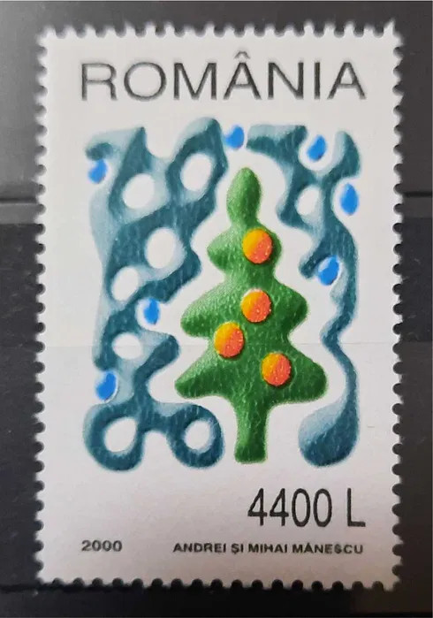 Timbre 2000 Crăciun, MNH