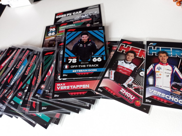 Topps Turbo Attax 2022 - lot de 50 cards