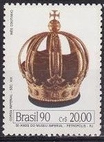 C429 - Brazilia 1990 - Muzeul Imperial 1/2v. ,neuzat,perfecta stare foto