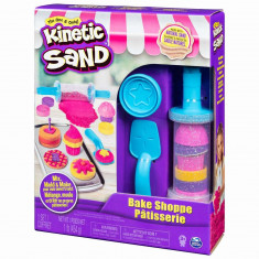 Nisip kinetic modelabil pentru copii - Kinetic Sand - Brutaria - 16 forme si accesorii foto