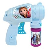 Pistol cu bule de săpun, Frozen 2, Albastru, CMCLASS