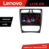 Navigatie Android Lenovo 6+128GB pentru Mercedes CLK facelift, GPS si internet