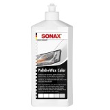 Polish cu Ceara pentru Culoarea Alba, Polish&amp;Wax Nanopro, 500 ml, Sonax