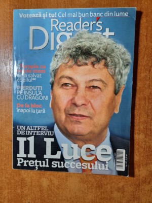 revista reader&amp;#039;s digest romania septembrie 2009 - mircea luceascu foto