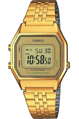 Ceas Dama CASIO VINTAGE LADY GOLD LA-680WG-9 foto