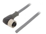 Cablu de Conectare M12 Unghi 3m 250VAC 2.7A