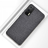 Cumpara ieftin Husa telefon Huawei P40 TPU din textil Gri