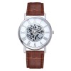 Ceas Barbatesc Elegant A102 Quartz, Design de Lux, Cadran 40mm, Curea 24cm