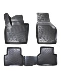 Set covorase auto din cauciuc tip tavita pentru Dacia Logan III Sedan 2020-