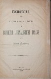 INCIDENTUL DIN 11 MARTIE 1879 SI BUCHETUL JURNALISTICEI IESENE ( IASANE ) , 1879