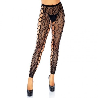 LEG AVENUE - FOOTLESS CROTHLESS TIGHTS ONE SIZE foto
