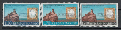 San Marino 1961 Mi 697/99 - 100 de ani de la unificarea Italiei foto