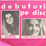 Disc vinil, LP. DEBUTURI PE DISC-OLIMPIA PANCIU, DOINA MOROSANU