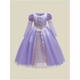 Cumpara ieftin Costum Disney - Rochie Printesa Rapunzel