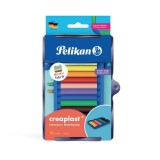 PLASTILINA CREAPLAST SET 10 + TAVITA KREATIVFABRIK
