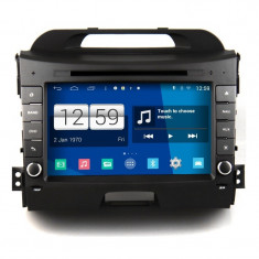 Edotec EDT-M325 Dvd Auto Gps Android Navigatie Bluetooth Kia Sportage 2014 foto