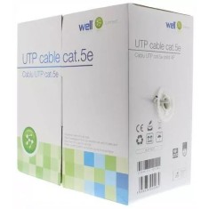 Cablu UTP CAT5e 8 fire din cupru 0.49mm Well