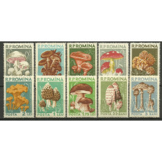 1958 - Ciuperci comestibile, serie neuzata