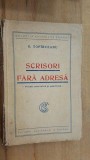 Scrisori fara adresa. Proza umoristica si pesimista- G. Topirceanu