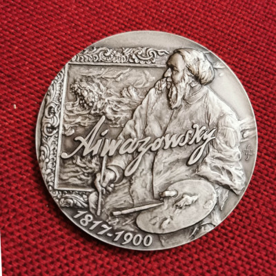 Medalie Ivan Aivazovsky 80mm foto