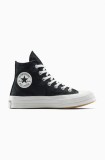 Converse tenisi Chuck Lace culoarea negru, A13665C