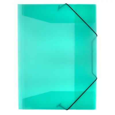 Mapă Plastic A4, Verde Menta, Elastic, 25.5x34cm foto
