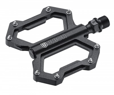 Pedale Union FreeRide CNC, aluminiu, culoare negru Cod:421510751RM foto