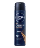 Deodorant spray pentru barbati Deep Espresso Black Carbon, 150ml, Nivea