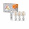 Pachet 3 Becuri LED RGB inteligente Ledvance SMART+ WiFi Multicolour