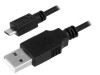 Cablu USB 2.0 A la Micro B 1.8m Nichelat, Logilink