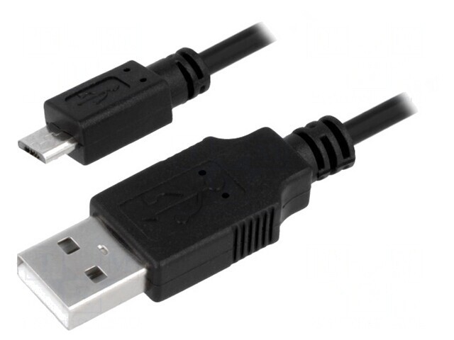 Cablu USB 2.0 A la Micro B 1.8m Nichelat