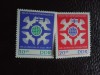 DDR-CONGRESUL PRIETENIEI 1965-SERIE COMPLETA-NESTAMPILATE, Nestampilat