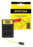 Patona Smart Dual LCD USB incarcator pentru Panasonic MW-BLC12PP V-Lux 4 Panasonic DMW-BLC12PP