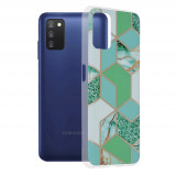 Techsuit - Marble Series - Samsung Galaxy A03s verde