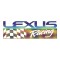 Sticker Lexus Racing 2 , Autocolant Sportiv pentru Masina Ta